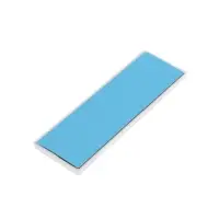 Катафот на самоклеящейся основе, 14.5&times;5 см, белый