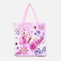 Сумка детская для девочки без молнии, цвет МИКС