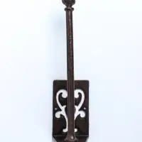 Сувенир чугун держатель д/полотенец "Узор" 10х8х32 см