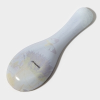 Подставка под ложку Доляна &laquo;Лаванда&raquo;, 23,5&times;8,3 см, стекло