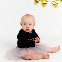 Юбка детская KAFTAN "Звездочки" серый, длина 17 см Юбка детская KAFTAN "Звездочки" серый, длина 17 см