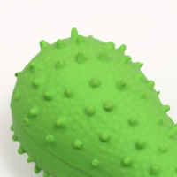 Игрушка пищащая для собак из латекса "Кость", 12 см, зелёная Игрушка пищащая для собак из латекса "Кость", 12 см, зелёная