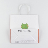 Пакет подарочный, упаковка, &laquo;Просто будь&raquo;, 22 х 22 х 11 см