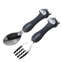 Набор детских столовых приборов в футляре &laquo;Щенята&raquo;, вилка, ложка