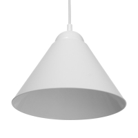 Плафон "Конус" Е27 снежно-белый 25х25х15см Плафон "Конус" Е27 снежно-белый 25х25х15см