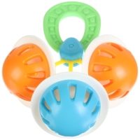 Погремушка - прорезыватель &laquo;Планеты&raquo;, эластичная ручка, виды и цвет МИКС