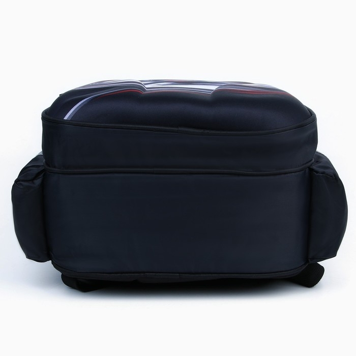 Рюкзак школьный каркасный 39&times;30&times;14 см &laquo;Машина&raquo;