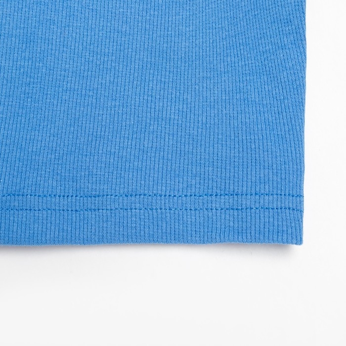 Майка укороченная женская MINAKU: Basic line цвет голубой, р-р 46 Майка укороченная женская MINAKU: Basic line цвет голубой, р-р 46