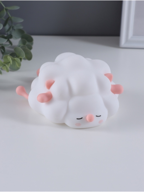 Ночник антистресс Ночник антистресс "Барашек" 2Вт LED RGB USB 13,8х16,5х8см