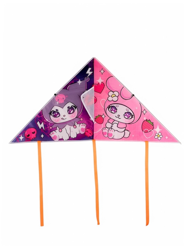 Funny toys Воздушный змей, плохой кролик 70х105 см