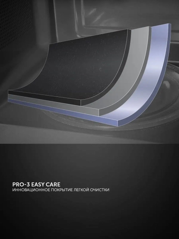 Печь микроволновая PMO 2002DG RUS, с грилем, 20 л