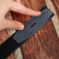 Набор лекал для подпряжника, 40 мм &times; 14 см, 3 шт, цвет прозрачный