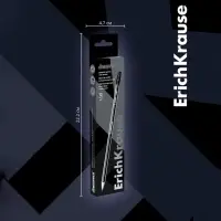 Карандаш чернографитный, ErichKrause &laquo;Megapolis&raquo;, HB, d=2.2 мм, с ластиком, трёхгранный в коробке, дерево