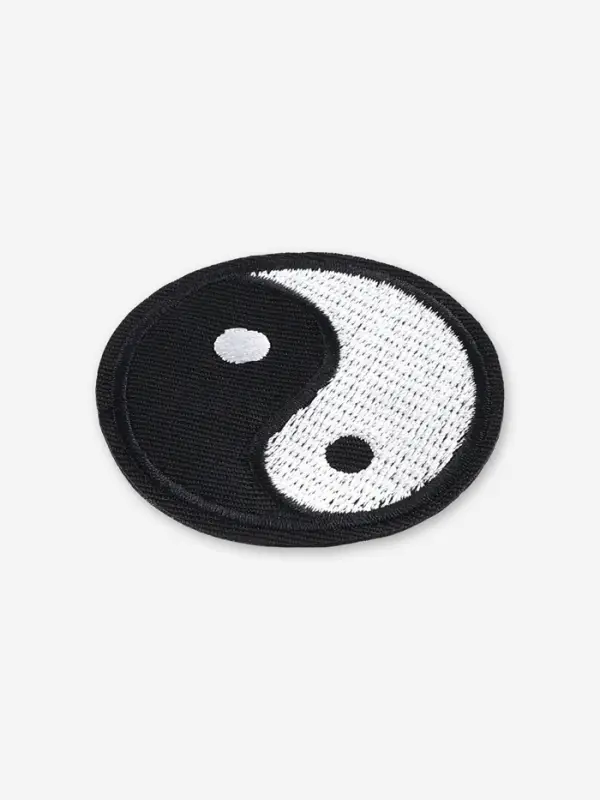 Термоаппликация &laquo;Инь и Ян&raquo;, d=6 см, разноцветная