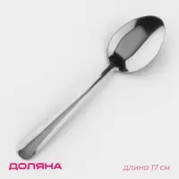 Ложка столовая Доляна &laquo;Нордик&raquo;, длина 17 см, толщина 1,2 мм