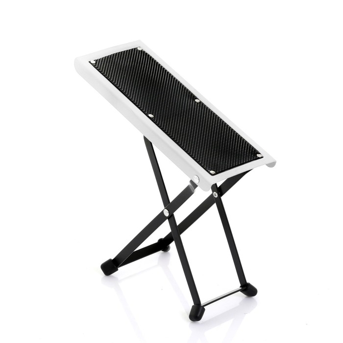 Подставка под ногу гитариста, белая, 25,5 х 10,5 х 12,5-25,5 см Подставка под ногу гитариста, белая, 25,5 х 10,5 х 12,5-25,5 см