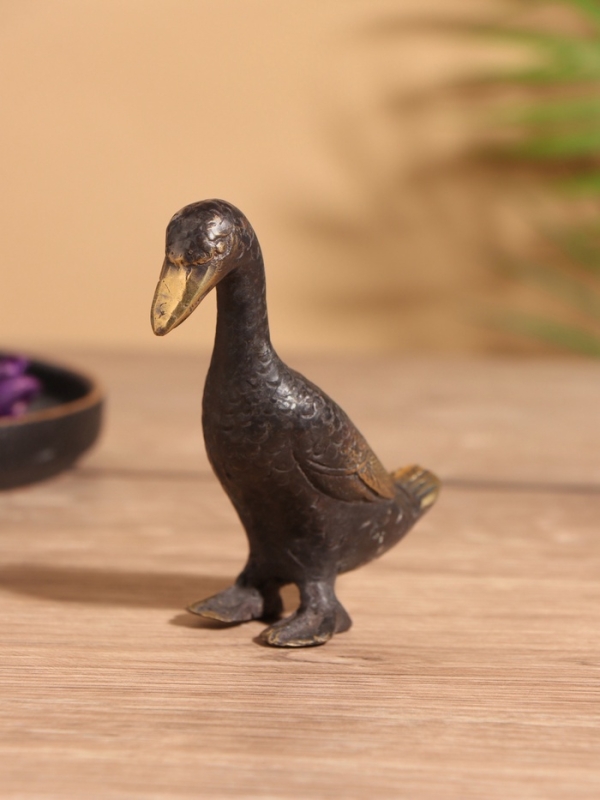 Сувенир бронза "Утка" 9х4х9 см