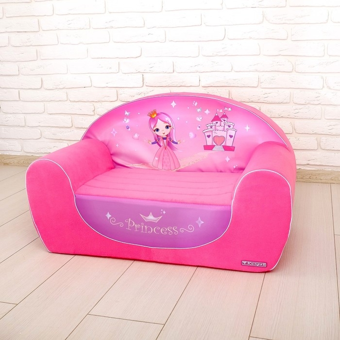 Мягкая игрушка «Диванчик Принцесса», цвета МИКС Мягкая игрушка «Диванчик Принцесса», цвета МИКС
