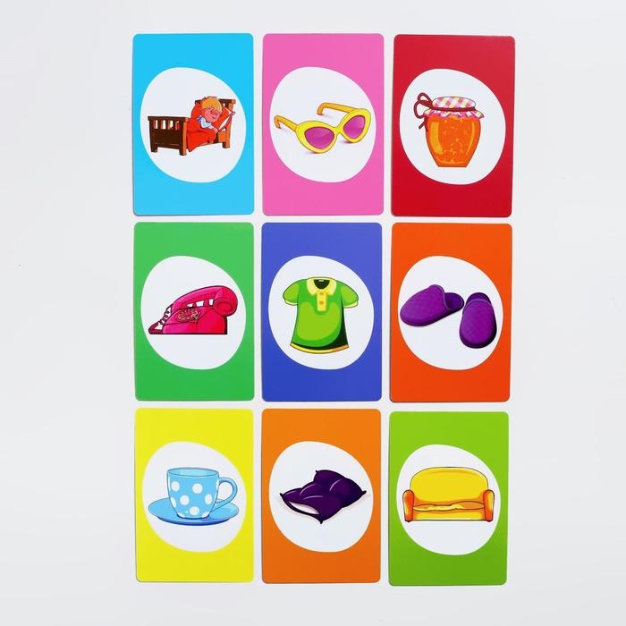 Настольная игра на память и внимание &laquo;Дом вверх дном&raquo;, 30 карт, 4+