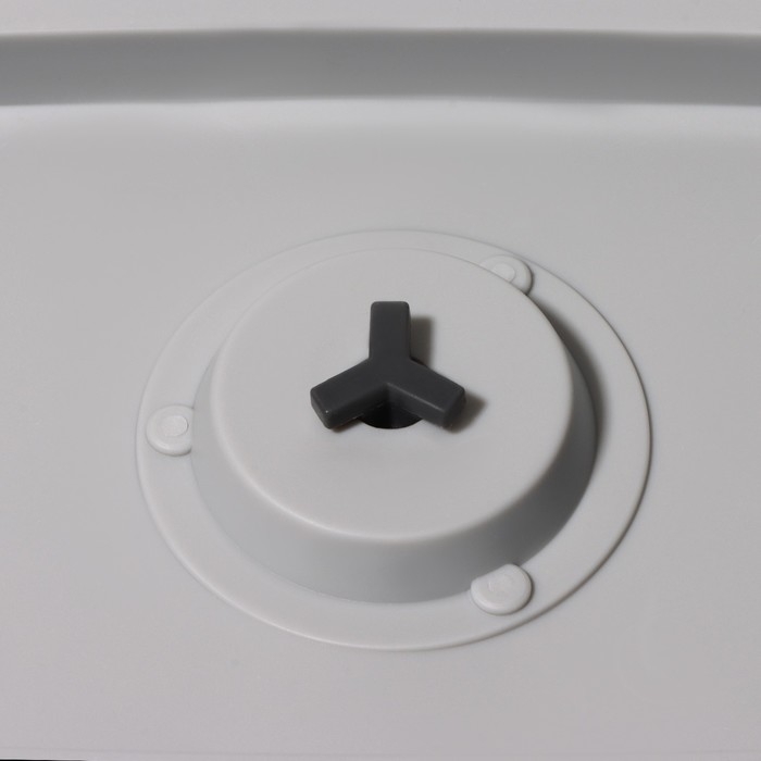 Ланч - бокс с вакуумным клапаном Доляна, 360 мл, 13,8&times;10&times;6,2 см, цвет прозрачный