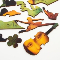 Деревянный пазл. Леонардо да Винчи &laquo;Мона Лиза&raquo; с предсказанием