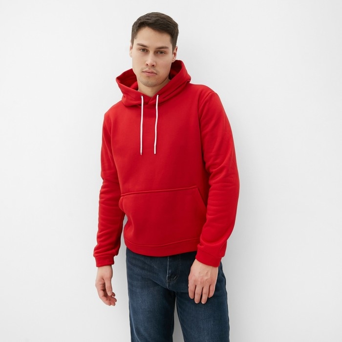 Толстовка мужская НАЧЁС, цвет красный, размер 58 Толстовка мужская НАЧЁС, цвет красный, размер 58