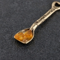 Сувенир кошельковый "Лопата Königsberg", с натуральным янтарем Сувенир кошельковый "Лопата Königsberg", с натуральным янтарем