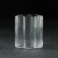 Стакан &laquo;Флер&raquo;, 260 мл, 7&times;8 см, стекло, прозрачный