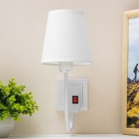 Бра "Дженна" Е27 5Вт белый 14х33 см Бра "Дженна" Е27 5Вт белый 14х33 см