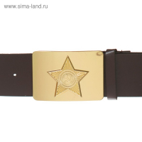 Карнавальный костюм для девочки "Военный", платье, ремень, пилотка, рост 92-104 см