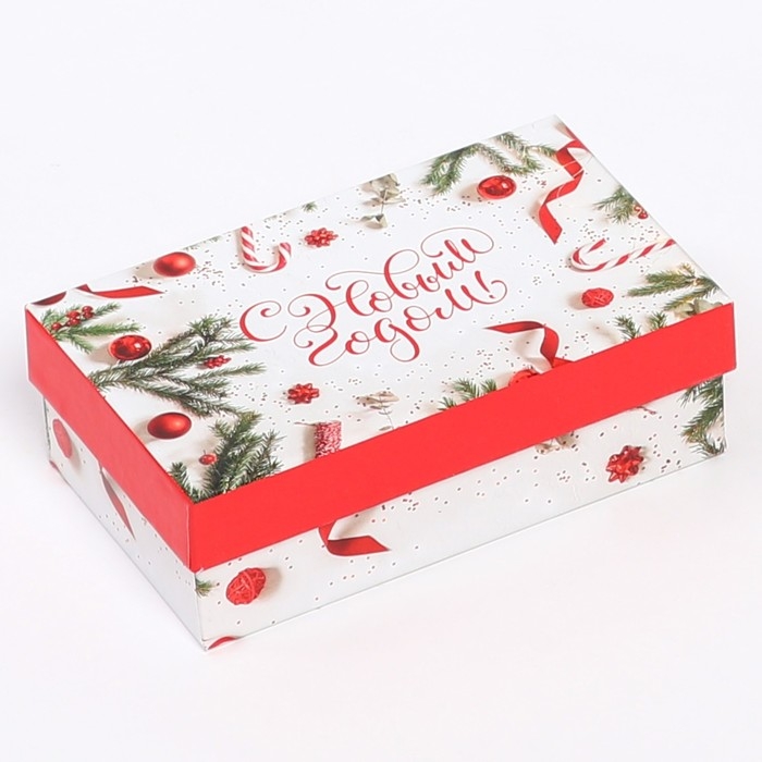 Набор коробок подарочных 15 в 1 &laquo;С Новым годом&raquo;, 12 х 7 х 4 см - 46,6 х 35,2 х 17.5 см, Новый год