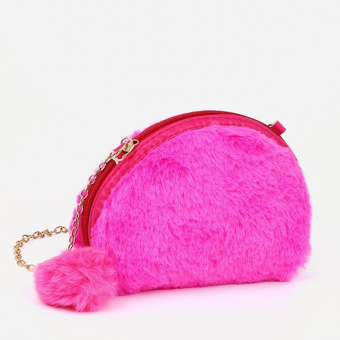 Сумка детская для девочки на молнии, цвет малиновый Сумка детская для девочки на молнии, цвет малиновый