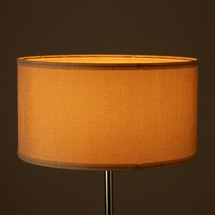 Абажур для торшера "Классика" Е27 бежевый 40х40х22см
