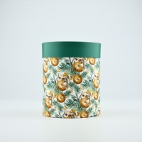 Коробка подарочная круглая &laquo;Счастья в новом году&raquo;, 12 х 16 см, Новый год