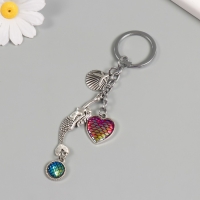 Брелок от сглаза металл "Русалочка" 9,5 см Брелок от сглаза металл "Русалочка" 9,5 см