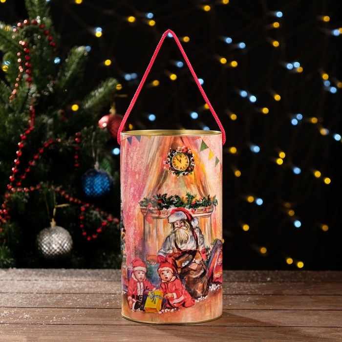 Новый год. Подарочная коробка, тубус «Малышам на праздник» 120 х 220 мм (200 мм внутр. высота). Новый год. Подарочная коробка, тубус «Малышам на праздник» 120 х 220 мм (200 мм внутр. высота).