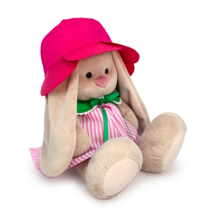 Мягкая игрушка «Зайка Ми в шляпе-цветок», 18 см Мягкая игрушка «Зайка Ми в шляпе-цветок», 18 см