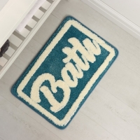 Коврик для ванной и туалета SAVANNA &laquo;Bath&raquo;, 40&times;60 см, цвет голубой