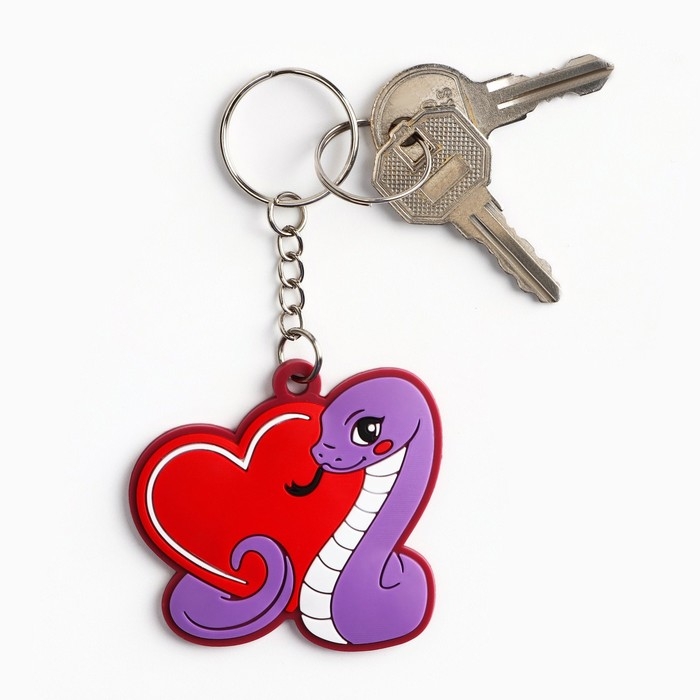 Брелок новогодний, для ключей, резиновый &laquo;Новогодних чудес&raquo;, 5,5 х 10,6 см