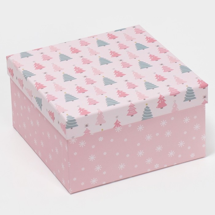 Набор подарочных коробок 10 в 1 &laquo;Happy New year&raquo;, 10 х 10 х 6 ‒ 28 х 28 х 15 см, Новый год