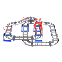 Детский автотрек &laquo;Крутой вираж&raquo;, работает от батареек