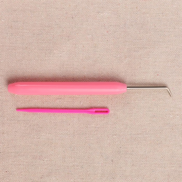 Набор для вязания &laquo;Лумы&raquo;, d = 14/19/24/29 см, игла и крючок в комплекте, цвет разноцветный