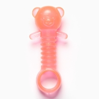 Игрушка для собак жевательная светящаяся в темноте &laquo;Медвежонок&raquo;, 9 х 4.5 см