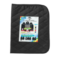 Накидка-незапинайка на спинку сиденья Cartage, экокожа, с карманом, 60 х 40 см, черный Накидка-незапинайка на спинку сиденья Cartage, экокожа, с карманом, 60 х 40 см, черный