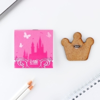 Подарочный набор: блокнот и значок &laquo;Принцесса&raquo;