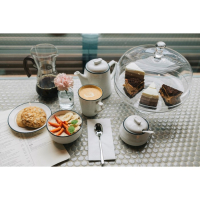 Сахарница фарфоровая с ложкой Magistro &laquo;Морской бриз&raquo;, 250 мл, цвет белый