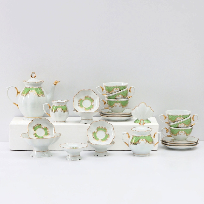 Сервиз чайный фарфоровый &laquo;Симфония&raquo;, 23 предмета