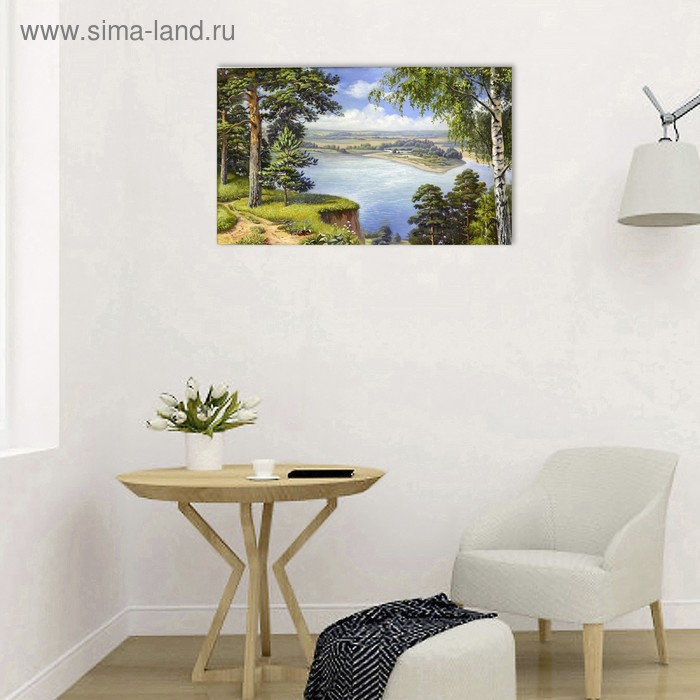 Картина на холсте Картина на холсте "Лесная сказка" 60*100 см