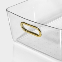 Контейнер для хранения &laquo;Нежность&raquo;, 29&times;20&times;10 см, цвет прозрачный