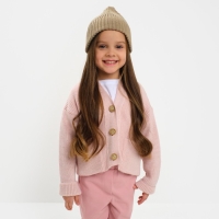 Кардиган детский KAFTAN, р. 26 (80-86 см), розовый Кардиган детский KAFTAN, р. 26 (80-86 см), розовый